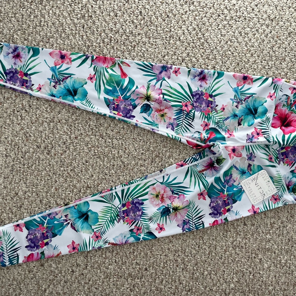 Floral Print Leggings